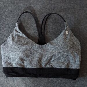 Champion Women's Gray Sports Bra
